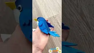 🐦 Easy Toilet Paper Roll Bird Craft | Fun DIY Kids Activity with Miss Daisy!