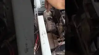 Mesin strapping band. Pisau potong tidak mau turun