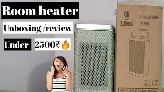 Libra PTC Ceramic Room heater🔥 for winter | 1500 watt electric Heater for winter