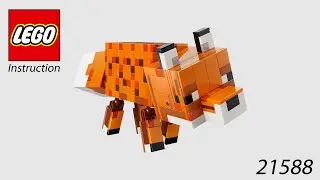 LEGO Instruction - Minecraft - 21588 - The Fox