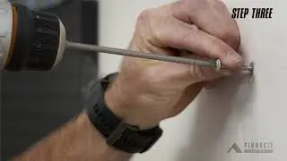 How to install 450x900mm Pegboard