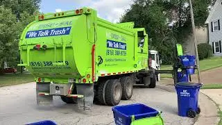 Kansas City Garbage Trucks Compilation #kcdisposal #garbagetruck  #garbagetruck #trashtruck
