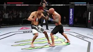 EA SPORTS UFC 2 CAREER MODE - Joe Rogan Accurate Striking