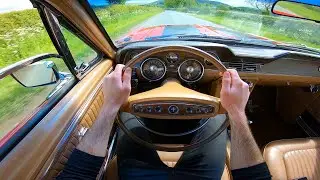 1968 Ford Mustang GT/CS California Special 289 V8 Auto - POV Test Drive & Walk-around | Concours