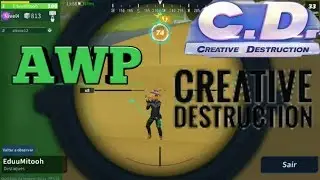 Melhor SNIPER do jogo (ANDROID) Creative Destruction AWP