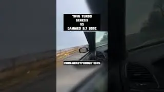 Cammed 5.7 vs Twin Turbo Genesis (40 Roll)🔥 #explore #viral #dremoneyproductions #like #reels