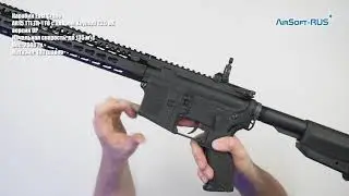 Карабин East Crane AR15 TTI TR 1 F8 с цевьем Keymod 13 5 BK версия UP