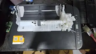 Canon G3010 G2010 Printer Error E03 p03 Paper jam Problem Asf Unit change #CarriageUnit