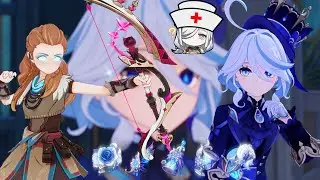 Is Medic Shenhe Real?? Song of Days Past with Aloy Teams
