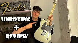 Fender 75th Anniversary Telecaster Unboxing + Review (Limited Edition)