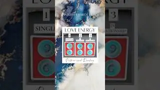Love Energy Pick-a-card Tarot Reading - 1. Single 💗2. In Separation 💗3. In Relationship 💗 #pickacard