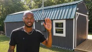 At 21, He Quit Paying Rent & Turned a Shed into a Legal Tiny Home