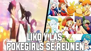 LIKO SE VA A REUNIR CON SERENA, DAWN, LILLIE, MISTY LUEGO DE POKEMON HORIZONTES MEGA VOLTAJE?? | ASH