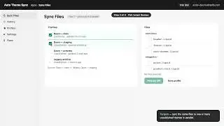 Shopify Theme Backup & Restore — Auto Theme Sync Demo