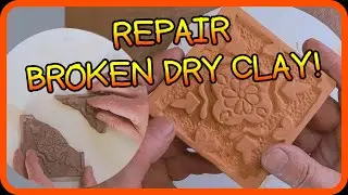 How To Fix Broken Dry Clay Using Vinegar And Paper Clay Slip