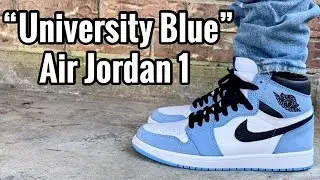 Air Jordan 1 &ldquo;University Blue&rdquo; Review & On Feet