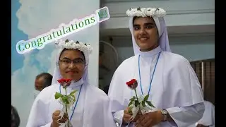 Vestition and First Profession- Sisters of the Adoration of the Blessed Sacrament (25.09.2021)