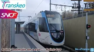Tramway T13 Transkeo/SNCF - U53600 N&deg;TT508 Saint-Germain-en-Laye --- Saint-Cyr