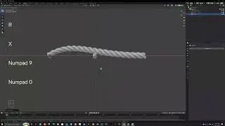 Blender Rope Simulation Tutorial | Realistic Rope Physics Using Cloth & Curve Modifier