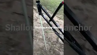 Shallow water anchor
