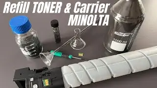 Professional refill Toner Cartridge Minolta Bizhub c250i c300i c360i c450i TN-328 TN-628