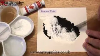 Ken Bromley Artists' Watercolour Titanium White