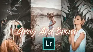 How To Edit Grey And Brown - Lightroom Mobile Tutorial