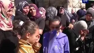 مخيم قلنديا يشيع الشهيد إياد سجدية - (01-3-2016)