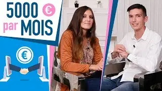 De 0 &agrave; 5 000 EUROS EUROS par MOIS &agrave; 26 ANS ! AFFILIATION - Nina HABAULT