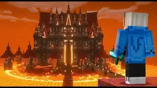 I Built the CRAZIEST Nether Base in Minecraft Hardcore (Hindi)