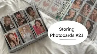 Storing & Organising Photocards In My Binder #21 (✿◠‿◠)