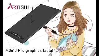 Drawing my WEBTOON with Artisul M0610 Pro graphics tablet