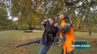 Husqvarna Laiks mājai_2.sezona: Husqvarna Lapu pūtēji_1.epizode