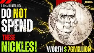 💰 Rare Jefferson Nickels Worth BIG Money in 2025 🪙💎 | Valuable 5 Cent Coins You Should Look For!