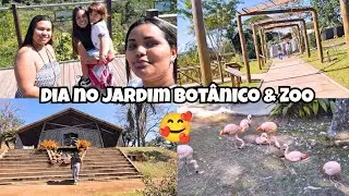 VLOG EM FAMÍLIA | Jardim Botânico & Zoo 🦩🌿