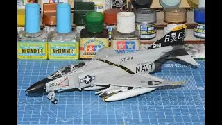 【模型製作】ACADEMY 1/72 USN F-4J VF-84 Jolly Rogers Full Build