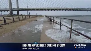 UPDATE Route 1 closed both ways near Indian River Inlet Bridge due to flooding