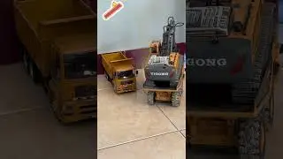 Rc dumbtruck aohai parking rc dumbtruck yigong overload rc excavator yigong 20