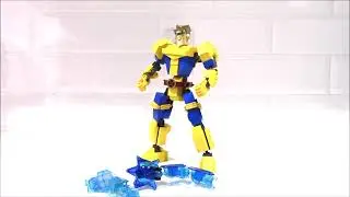 X MEN ICEMAN BOBBY DRAKE MOC Built by BWTMT Brickworks Brick Built MOCs