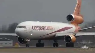 Centurion MD-11 HEAVY TAKEOFF @ Amsterdam
