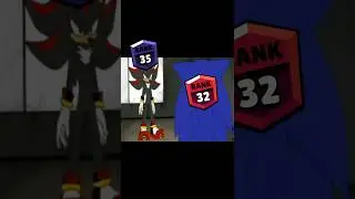 brawl stars rank shadow vs Dark Sonic #darksonic #shadow #short