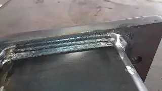 1/2 '' weld multiple passes