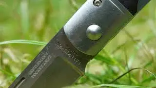 Fallkniven GP Gentleman's Pocket Knife and Fallkniven DC3 sharpening stone