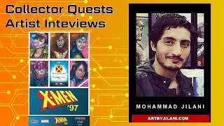 Artist Interview - Mohammad Jilani: X-men 97' Sketch Cards by Topps Finest