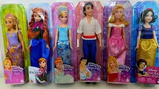 Disney Princesses vs Kuromi & Hello Kitty bag unboxing Satisfying ASMR DIY doll dress Miniature