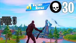 CARNAGE SKIN + LEVIATHAN AXE Solo vs Squad Gameplay Fortnite Chapter 3 Season 2 PC Keyboard)