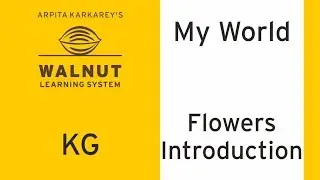 KG - My World - Flowers - Introduction
