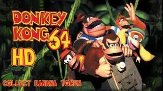 Donkey Kong 64: Collect Banana Token HD