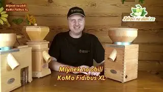 KoMo Fidibus XL ♥ elektrický mlýnek na obilí ♥ recenze česky ♥ Zdraví na dlani.cz - HD