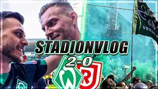 WERDER BREMEN VS. REGENSBURG STADIONVLOG FANMARSCH, PLATZSTURM, AUFSTIEG 🔥